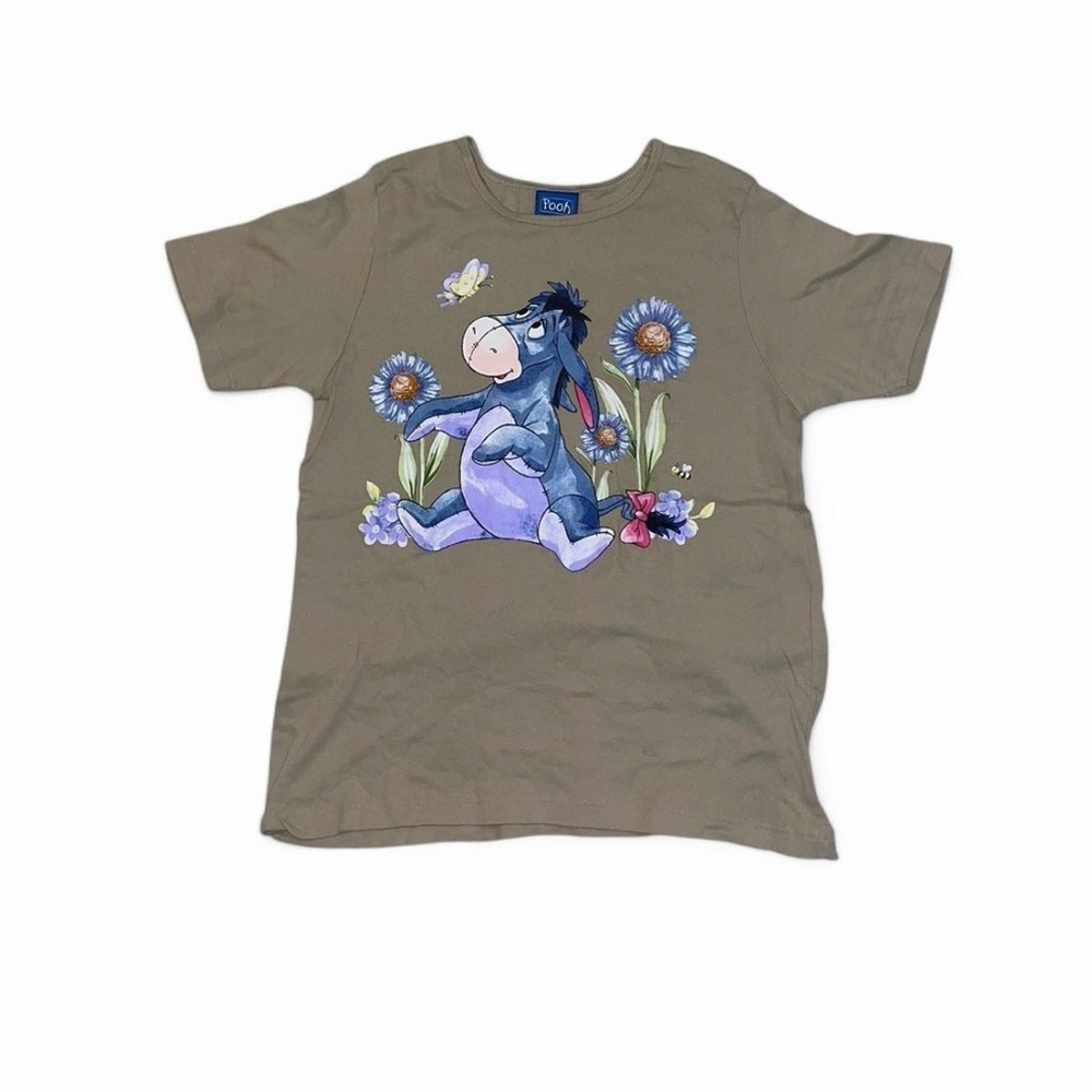 Tan Vintage Disney Eeyore t-shirt in 1X fits like XL - Picture 2 of 8